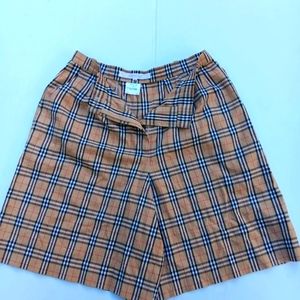 Burberry Shorts Vintage Checker Plaid sz M